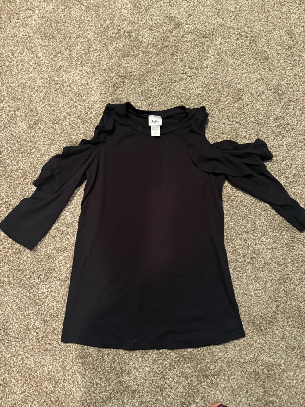 Daytrip Black Crewneck Tee